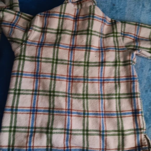 Vintage Woolrich Plaid Button-Up Shirt Shacket Size L - Picture 5 of 8